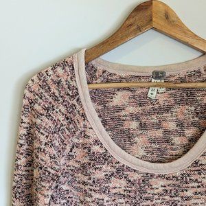 FREE PEOPLE Marble Knit Sweater Size M